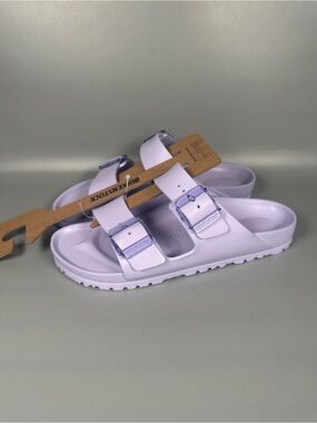 Birkenstock Arizona Stealth Buckle EVA Sandal Women’s Sz US 9/9.5 EUR 40 Purple